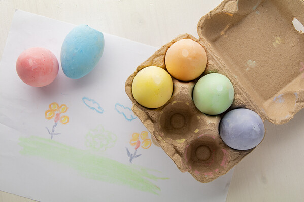Chalk Eggs Pascha