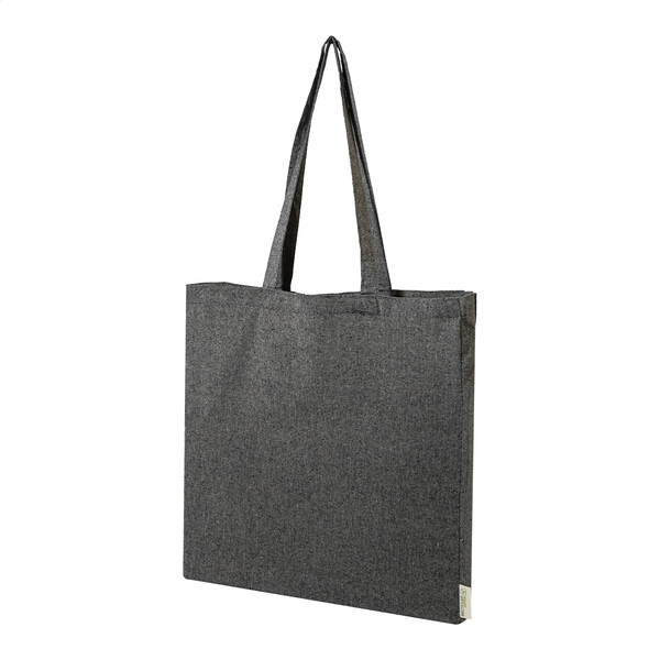 Tote bag en coton Recote - Noir