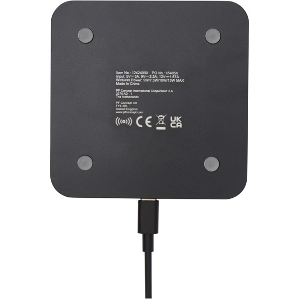 Hybrid 15 W magnetisk trådløs oplader