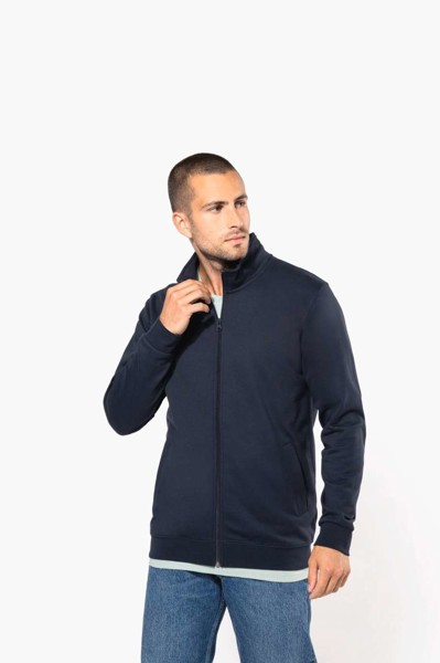 Full Zip Fleece Jacket - Black / S