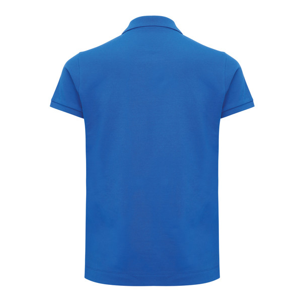 Polo en coton recyclé IQONIQ Yosemite Femme - Bleu Royal / L