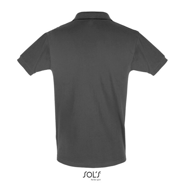 PERFECT MEN Polo homen 180g - Cinza EscuroL