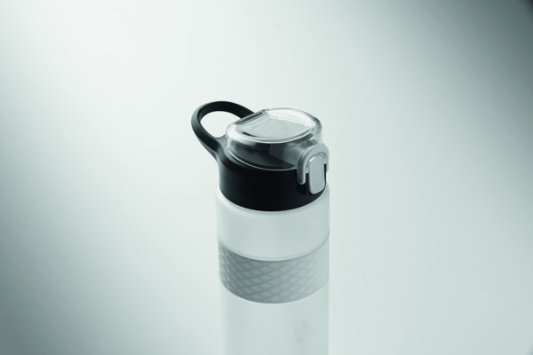 Garrafa de bebida RPET 700ml Isjforden - Branco Transparente