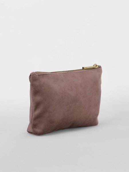 Velvet Accessory Bag - Rose Quartz