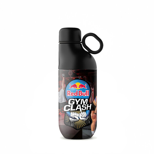 HOOKIPA M - 360° - BND877M - Bouteille et gobelet 2 en 1 (500 ml / 370 ml) Double paroi en acier inoxydable recyclé et ABS