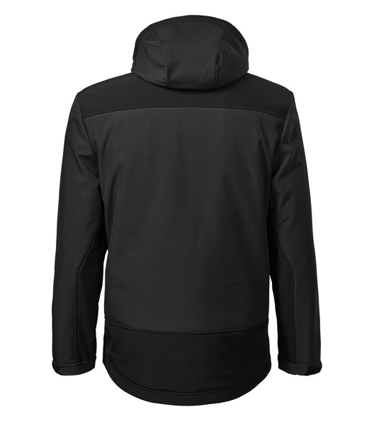 Zimní Softshellová Bunda Pánská Rimeck® Vertex - Ebony Gray / M