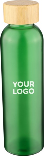 Glazen drinkfles (500 ml) Levi - zwart