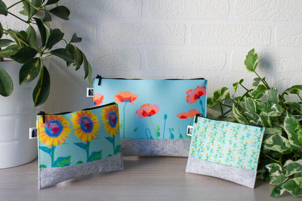 Custom Cosmetic Bag CreaFelt Beauty L