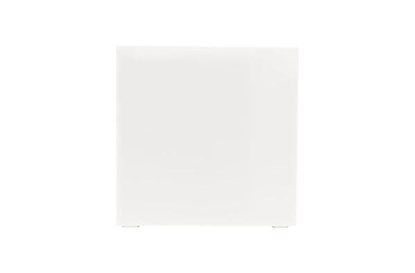 Bloc de papier 10x10x10cm dans une boîte cubique avec compartiments - Blanc