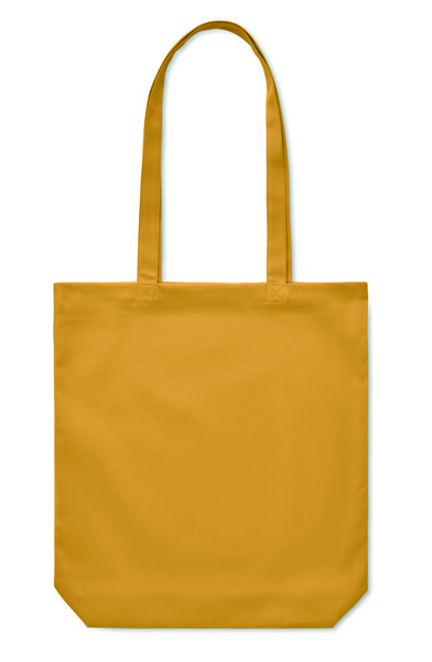 Sac shopping en toile 270 gr/m² Rassa Coloured - Ochre