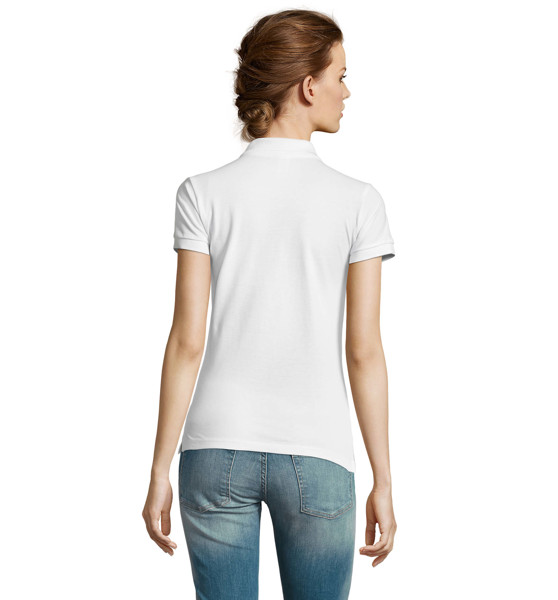 PEOPLE WOMEN POLO 210g - WhiteS