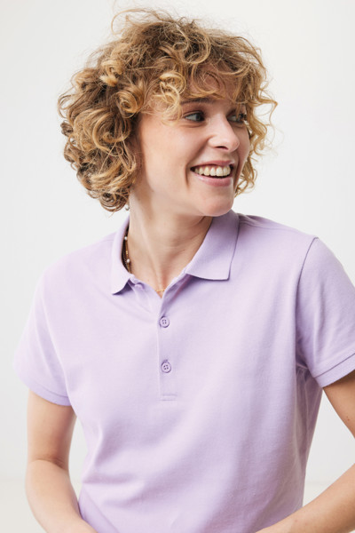 Dámské polo tričko IQONIQ Yosemite z recykl. bavlny - Lavender / XL