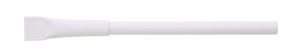 Perti Plastic Ballpoint Pen - White