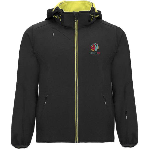 Siberia Softshelljacke Unisex - schwarz / M