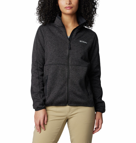 Columbia Women's Sweater Weather Full Zip II - BLACK - S