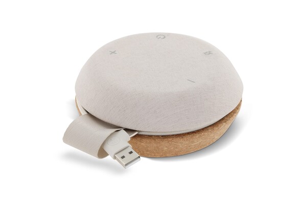 Xoopar Meetair speaker,cork body,dual mics
