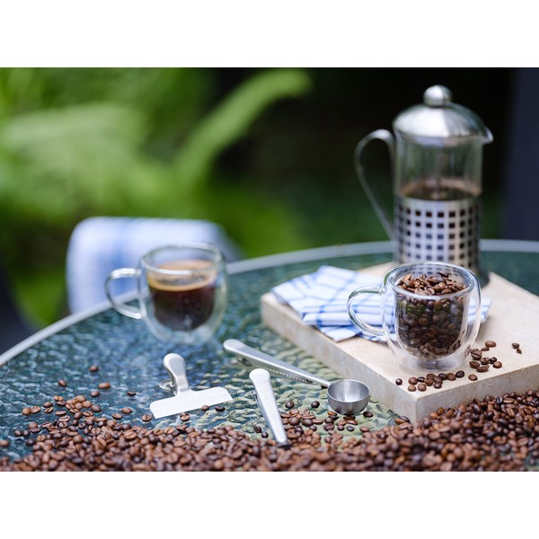 Kaffi measuring spoon and clips set