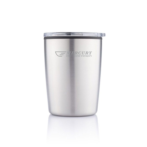 Espresso-to-Go Mug RCS Recycled Steel 170 ml - argenté