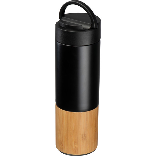 Vacuum insulating flask, 500ml MARGARET - Black