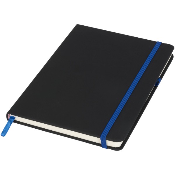 Carnet de notes M Noir - Noir / Bleu