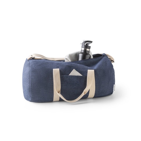 DENIM BAG. Sportovní taška z džínoviny (300 g/m²)