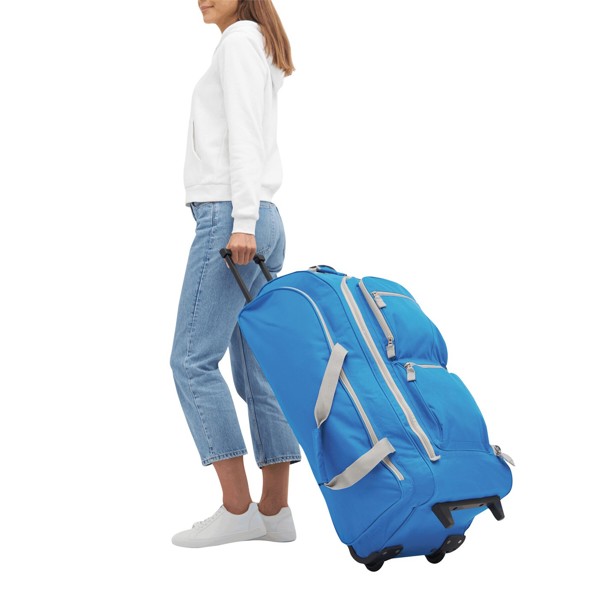 Trolley Travel Bag 9P - Blue / Grey