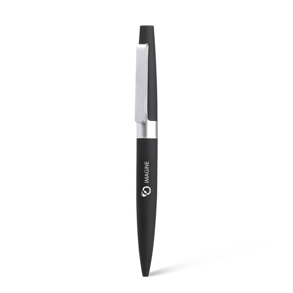 PERI - BND77 - Stylo à bille à torsion en acier inoxydable recyclé