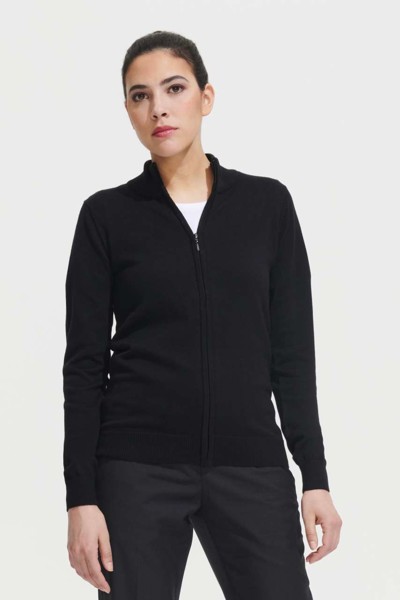 Sol's Golden Women - V-Neck Knitted Cardigan - S