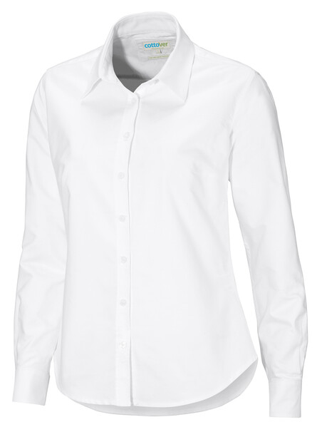 Cottover Gots Oxford Shirt L/S Lady white 46