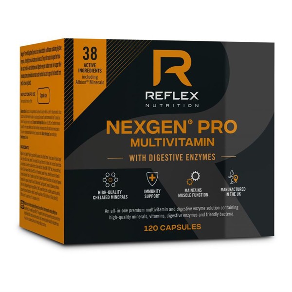 All-in-one multivitamín Nexgen® PRO + Digestive Enzymes 120 kapslí