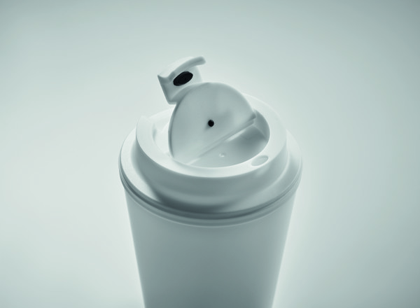 Gobelet en PP 300 ml Tridus - Blanc