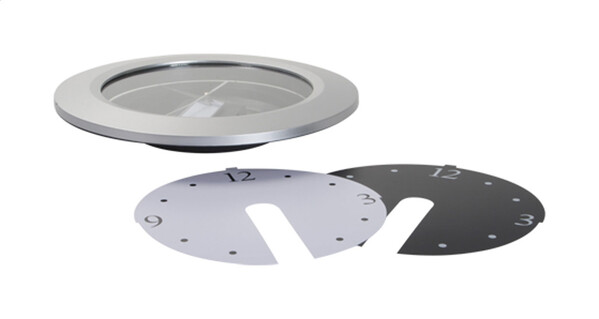 Horloge murale avec cadran amovible Brattain