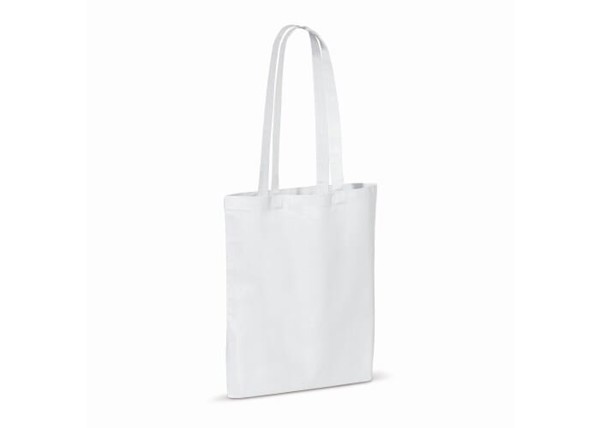 Recycled cotton bag 140g/m² 38x42cm - White