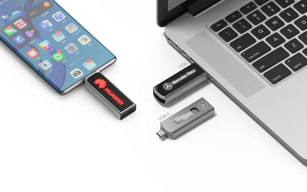 USB Flash disk OTG22 - WHITE_1GB
