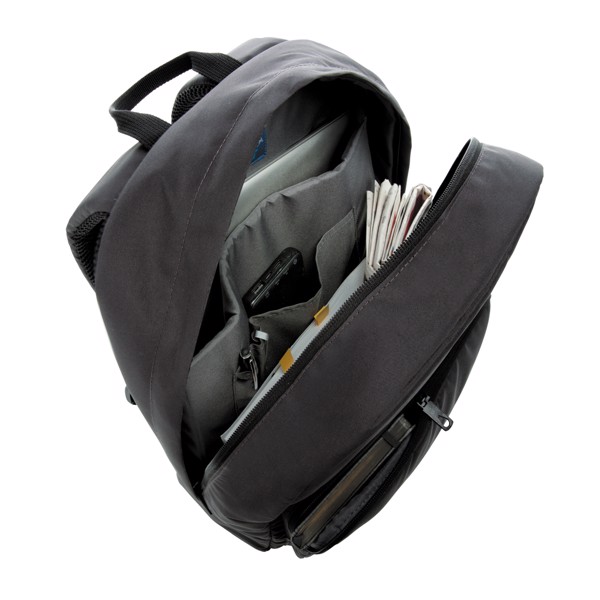 Impact AWARE™ RPET Basic 15,6" Laptop-Rucksack - Schwarz