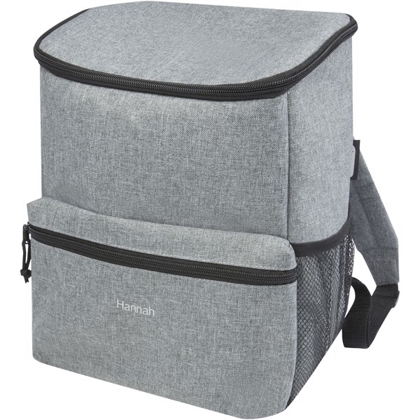 Tundra GRS rPET Kühlrucksack 12L - heather grau
