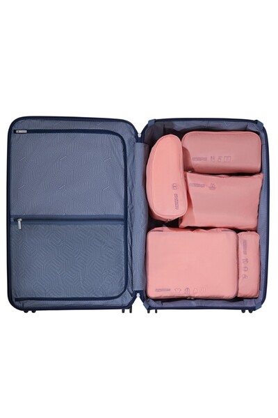 American Tourister - Ta Packing Organizers 5Pcs - Pink/Mauve