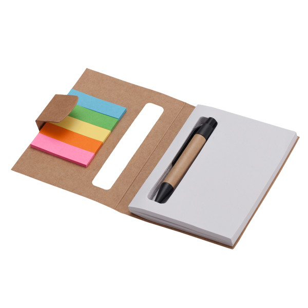 Mini notepad 80x110/100p plain with ballpen
