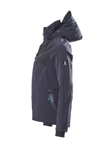 Outer Shell Jacket - MASCOT® - Dark Navy / Black / 4XL
