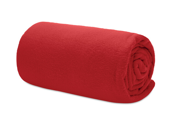 Couverture de voyage en RPET Musala Rpet - Rouge