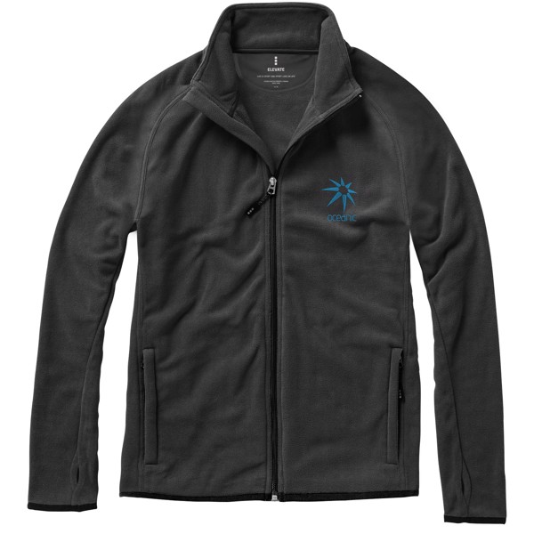 Veste micro-polaire full zip homme Brossard - Anthracite / 3XL