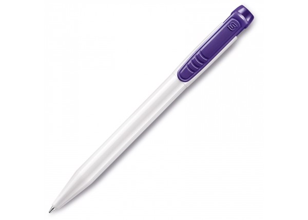 Ball pen Pier hardcolour - White / Purple