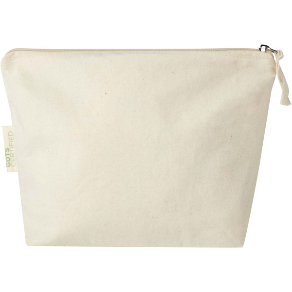 Orissa 180 g/m² Kosmetiktasche aus Bio-Baumwolle 1L