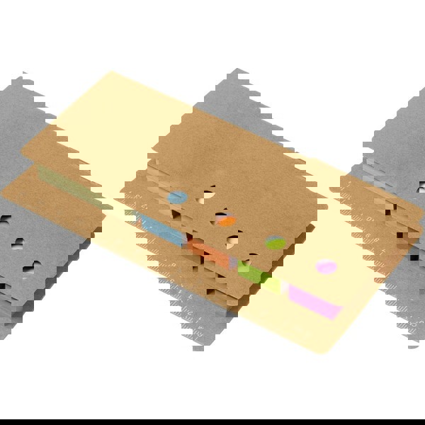 Haftnotizenset, Lineal, Kugelschreiber, Haftnotizen