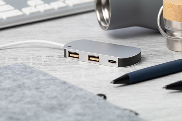 Usb Hub Raluhub - Ezüst