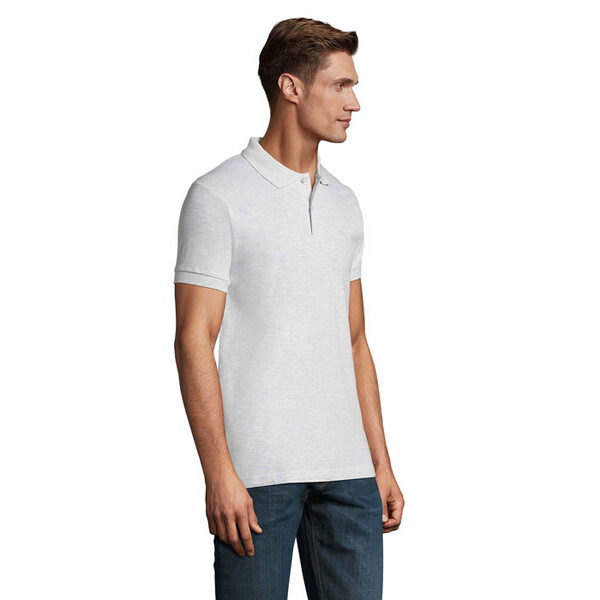 PERFECT MEN Polo homen 180g - CinzaM