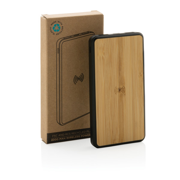 Xd Collection powerbank 8000 mAh, brezžična moč 5W