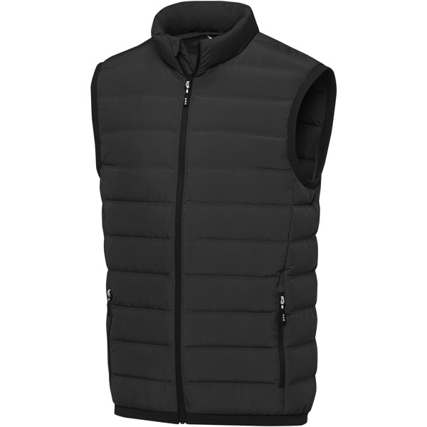 Caltha men's insulated down bodywarmer - Solid Black / XS