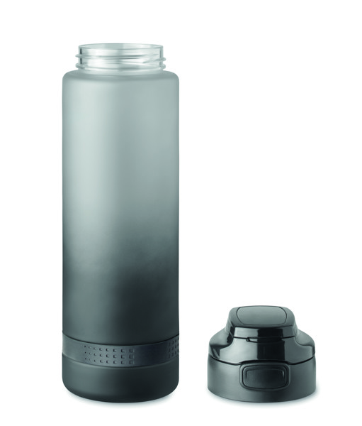 Sport-Trinkflasche RPET 1L Level - Weiß