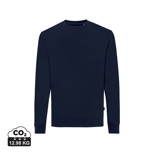 IQONIQ Zion recycled cotton crew neck - Navy / XL